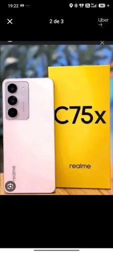 Realme c75x novo lacrado só pra venda