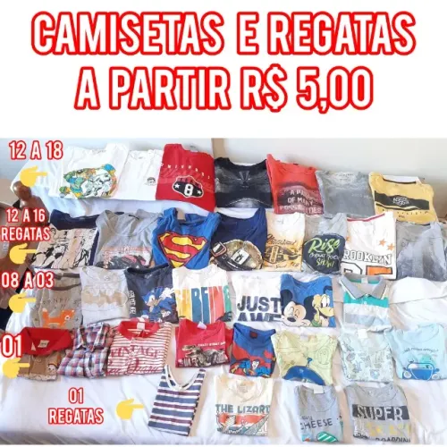 roupas para meninos