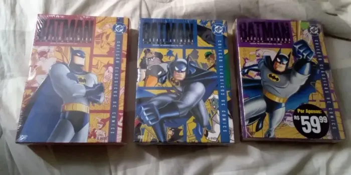 Coleção da Série Animada Batman - The Animated Series - 3 Boxes - Lacrado