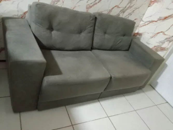 Sofá cor cinza
