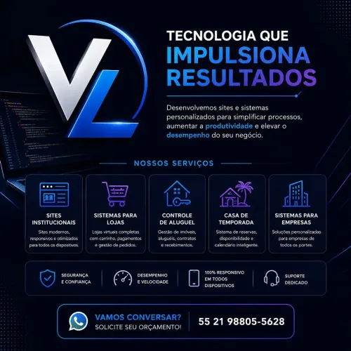 Sites e Sistemas: Barato, rápido e moderno