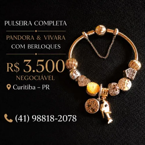 PULSEIRA DE LUXO - ELEGANCIA E SOFISTICAÇÃO!?