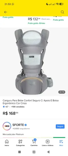 Canguru Ergonômico 
