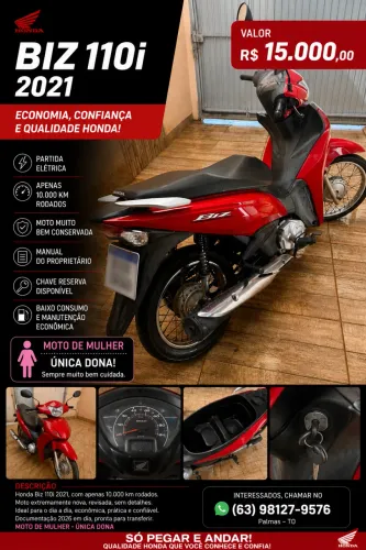 Vendo biz semi nova