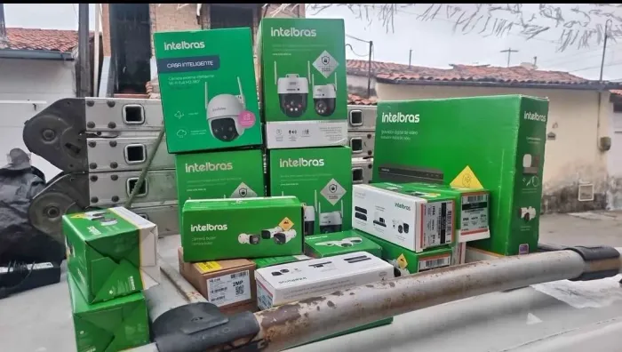 Câmeras intelbras, cerca elétrica, Alarmes