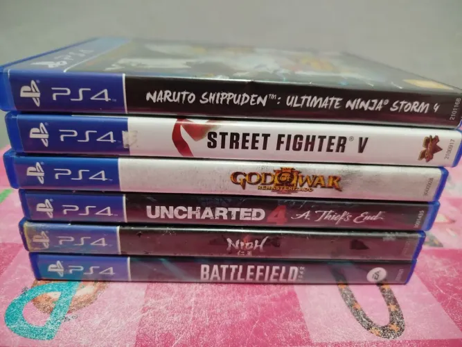 Lote jogos ps4