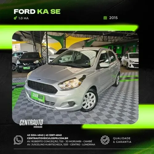 Ford KA 1.0 SE 12V Flex 4P Manual 2015