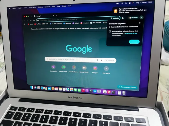 MACBOOK AIR 2017 8 G ram 128 G