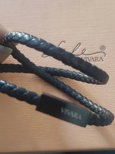 Pulseira de couro Vivara Life