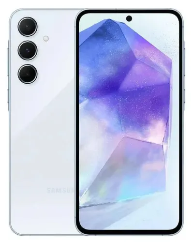 Galaxy a55 Excelente estado 128gb azul claro