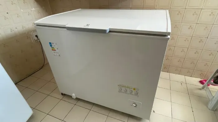 Freezer Horizontal Electrolux Cycle Defrost 1 Porta 314L Inverter HI330