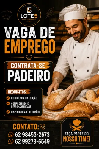 Contrata se padeiro