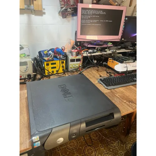 Antigo Dell Optiplex GX270 Funcionando