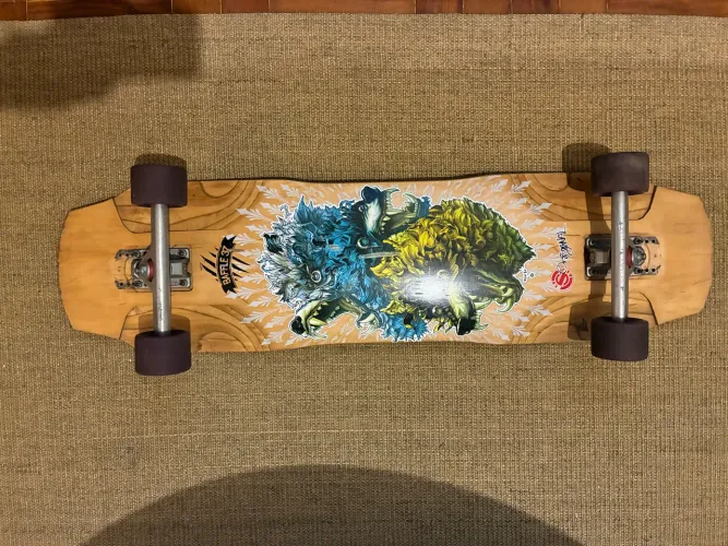 SKATE LONGBOARD IMPORTADO - ORIGINAL BAFFLE 37
