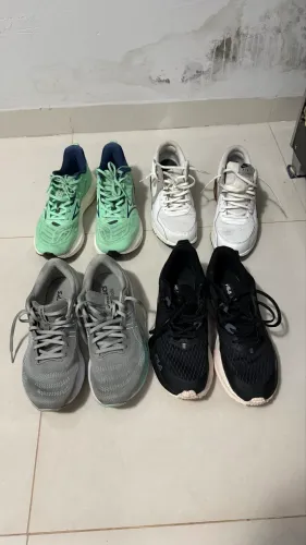 4 pares de tênis número 41