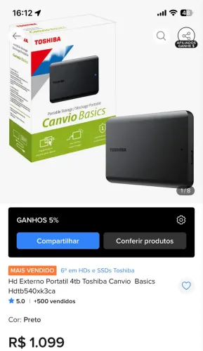 HD 4T novo