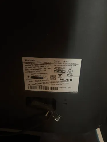 Monitor tv Samsung led 24 polegadas+ monitor AOC