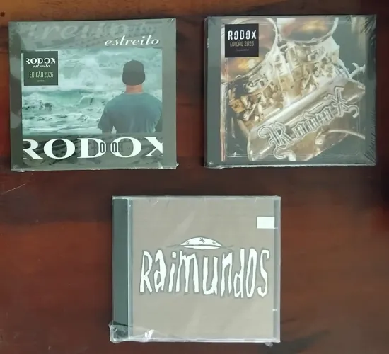 CDs LACRADOS Rodox Raimundos slipcase