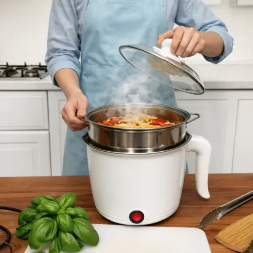 Mini Panela de Arroz Elétrica Color 110v