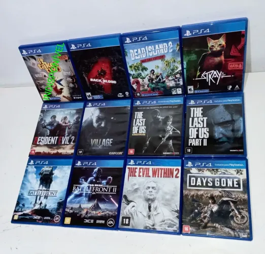 Jogos PS4 (Valores na Descrição) Aceita cartão - Entrega.