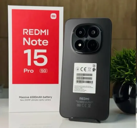 Redmi Note 15 Pro 5G 256Gb 08Gb RAM Novo Lacrado Entregamos Grátis 