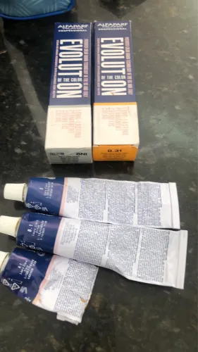 Kit tintas alfaparf evolution