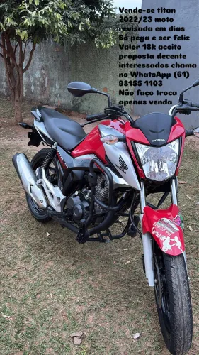 Vende-se. Titan 160 ano 2022/23 toda revisada 