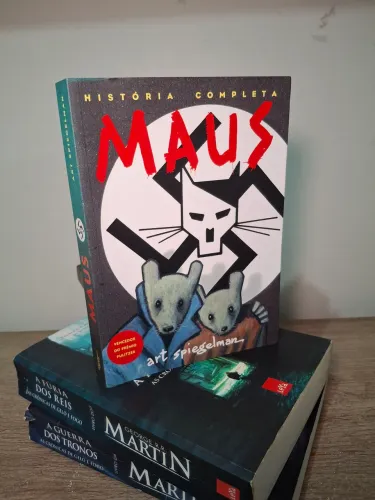 Maus: a história de um sobrevivente. Livro por Art Spiegelman