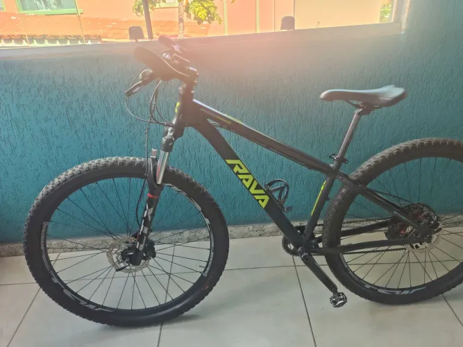 Bricicleta semi nova completa peças deore original oferta