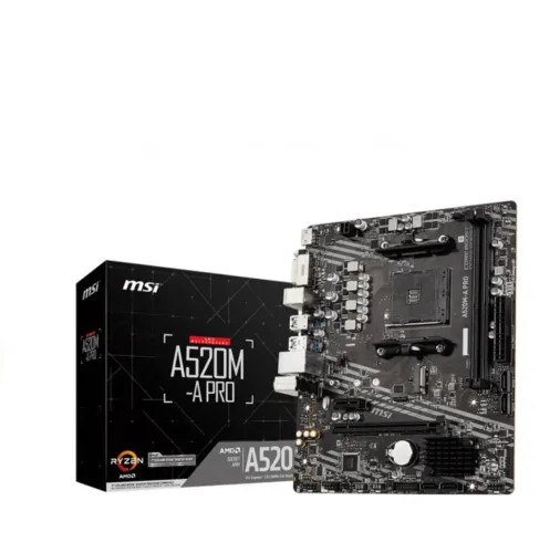 A520M A PRO DA MSI! LACRADA COMPRADA A UM MÊS! NUNCA USADA!