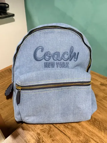 Mochila denin COACH clean top 1