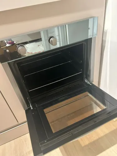 Forno à Gás de Embutir Stelar 46 litros Topázio Espelhado 127v