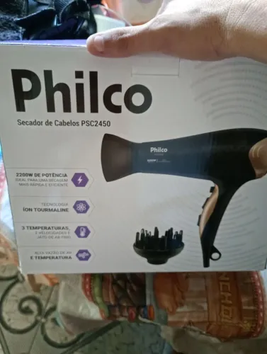 Secador Philco potência 2200 w novo com nota fiscal