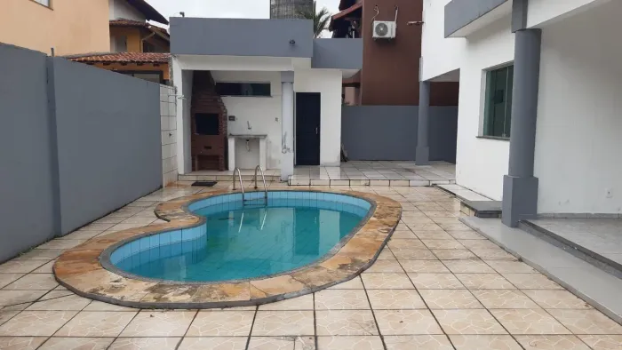 CIDADE JARDIM 1 - Bacelar Imóveis aluga ou vende casa duplex, 4 suítes, Parque Verde 