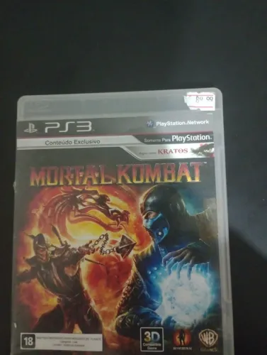Mortal Kombat PS3 Original (com Kratos) - Funcionando