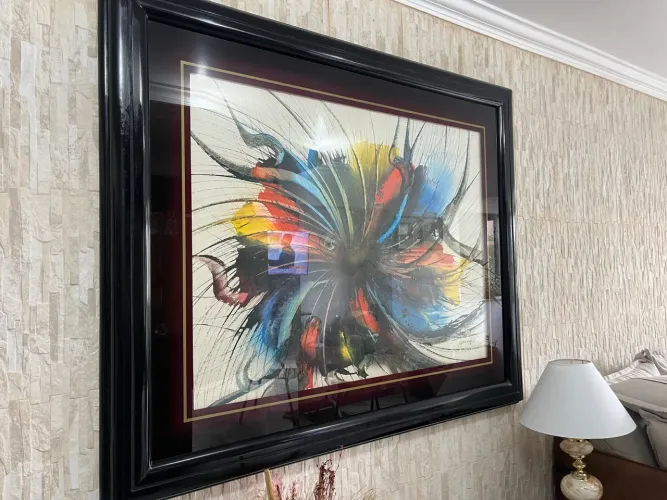 Quadro Original Assinado Hélio Lopes 1988 1,44m x 1,13m !