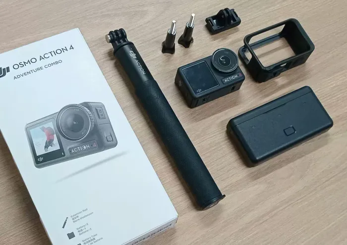 DJI Action 4 - Adventure Combo - Em Juazeiro do Norte/CE