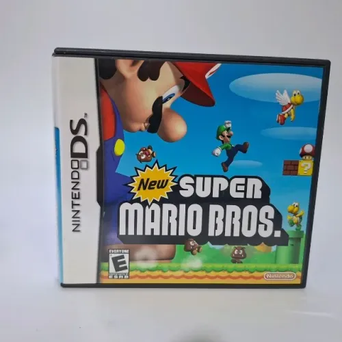new super mario bros nintendo ds 3ds (sem manual)