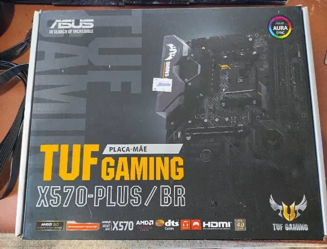 PLACA MÃE TUF GAMING X570-PLUS/BR