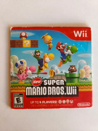 Jogo New Super Mario Bros Wii original americano