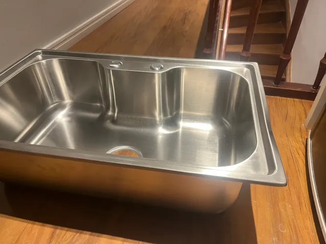 Cuba De Aço Inox Pia De Cozinha Siena