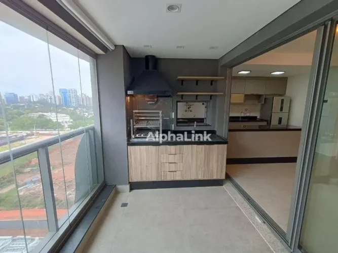 Apartamento com 2 dormitórios para alugar, 95 m² por R$ 13.257,00/mês - Alphaville - Barue