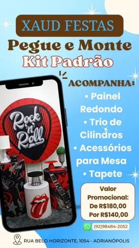 Kit Pegue e Monte e Locação