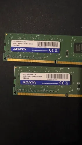 Kit 8 GB RAM ADATA DDR3 1600 MHz para Desktop (2x4 GB)