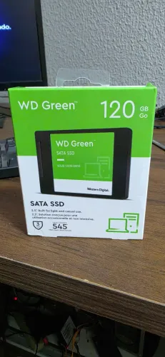 SSD WD GREEN 120GB 6GB/S SATA NOVO!