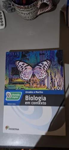 Livro Biologia em Contexto - Novo com DVD