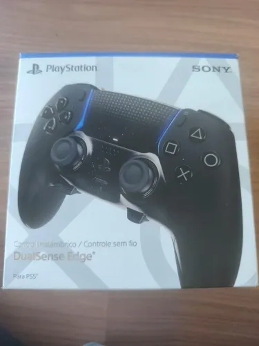 Controle Playstation edge midnight como novo