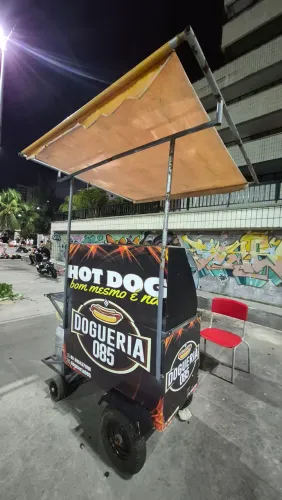 Carrinho de lanches e Hot Dog