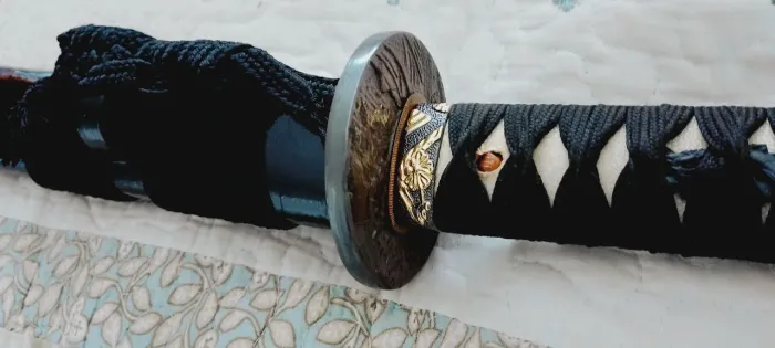 KATANA FABRICADA PELO SAMURAI EDSON SUEMITSU 