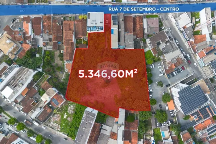 Terreno com 5.346m² no Centro de Santo Antônio de Jesus - BA